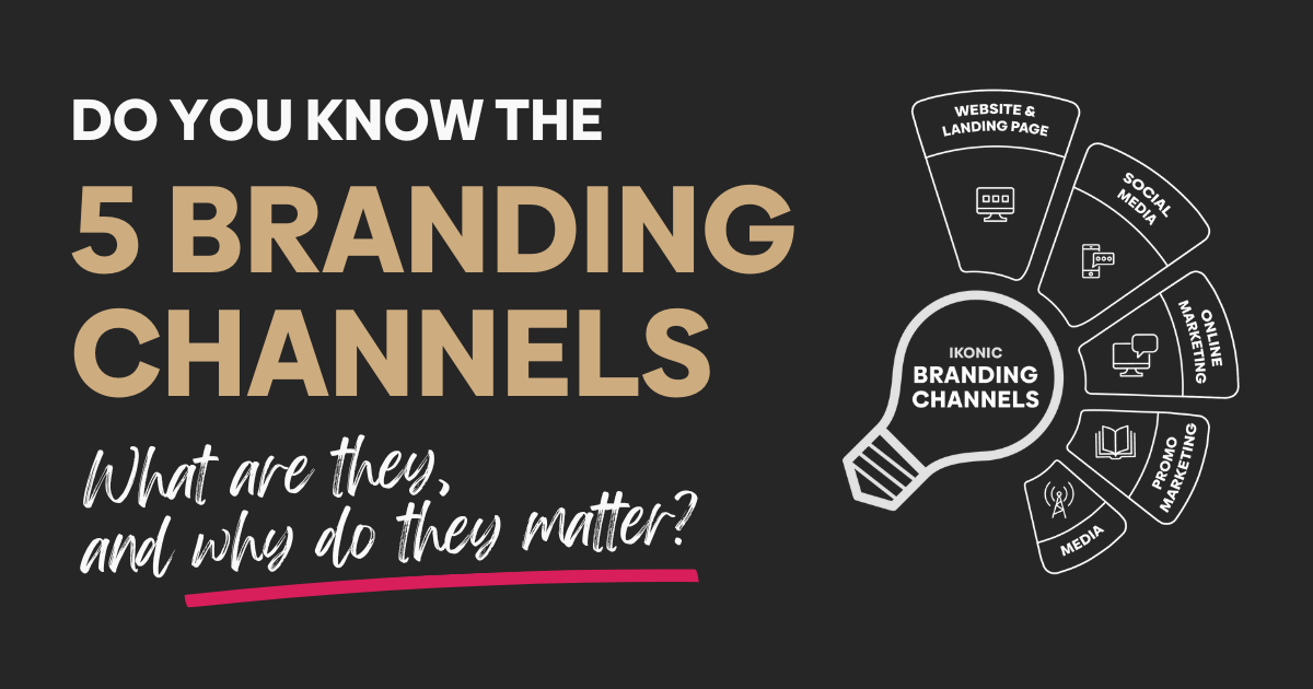 IKONIC Brands - Brand Strategy, 5 Branding Channels
